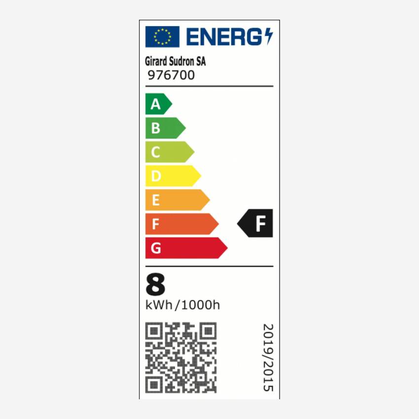 Ampoule globe à LED G95 E27 calotte dorée - 8W - 2700K