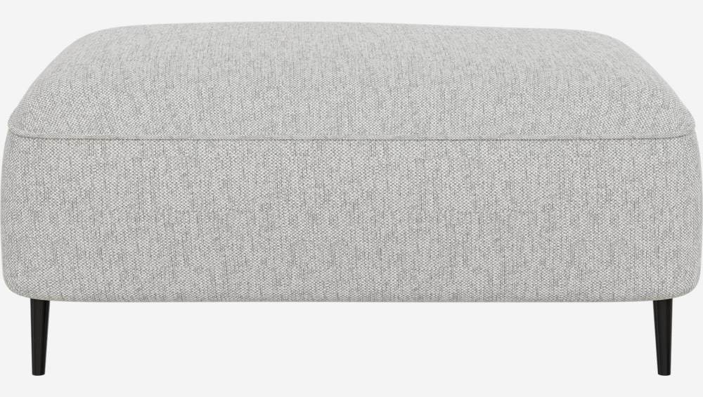 Repose-pieds en tissu – Gris clair