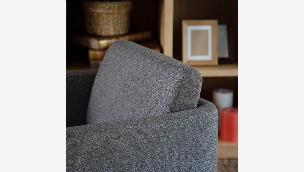 Fauteuil en tissu - Gris