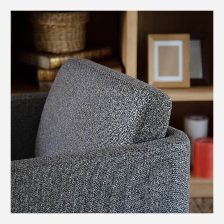 Fauteuil en tissu - Gris