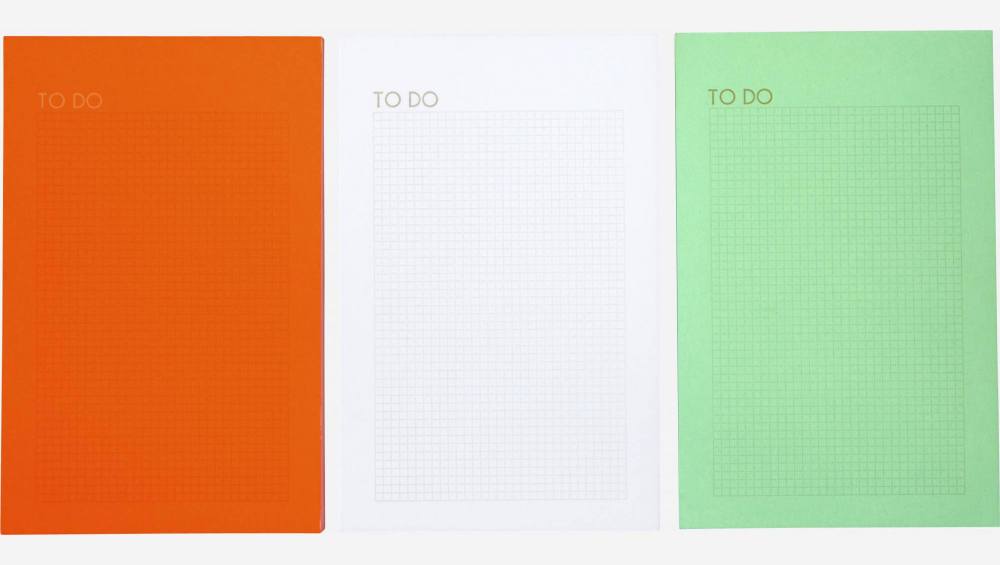 To do list - 40 feuilles - Orange 