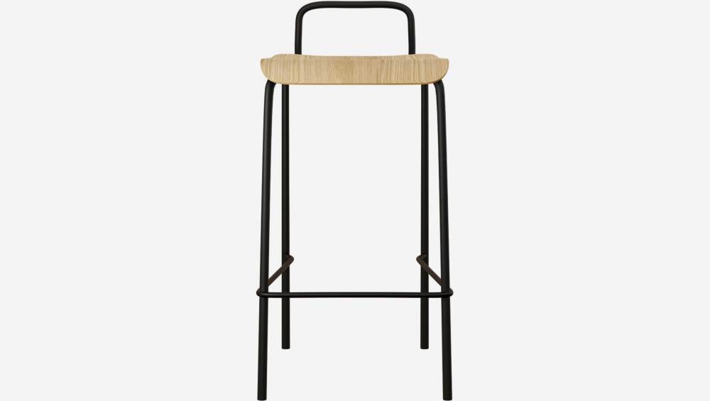 Tabouret mi-haut de bar avec pieds en métal