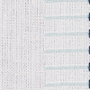 Line Chemin de table en coton - 200 x 40 cm - Bleu