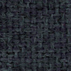 Reiko Méridienne ronde droite en tissu - Bleu marine