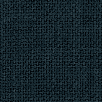 Dena Fauteuil en tissu Melina - Bleu encre - Pieds noirs