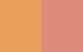 Maui Katoenen doek voor ligstoel - Oranje strepen - Motief by Artiga (structuur apart verkocht)