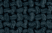 Catane Canapé d'angle gauche de forme organique en tissu Melina - Bleu encre 