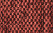 Catane Canapé d'angle droit de forme organique en tissu Copparo - Rouge amourette 