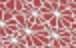Africa Toile en coton pour chaise pliante - Fleurs rouges (structure vendue séparément)