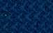 Lou Plaid a maglia in cotone - 130 x 170 cm - Blu