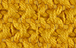Lou Gestricktes Plaid aus Baumwolle - 130 x 170 cm - Senfgelb