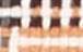Obelle Plaid aus Baumwolle - 130 x 170 cm - Patchwork-Farben