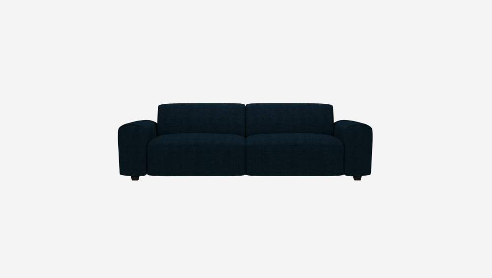 4-Sitzer-Sofa aus Melina-Stoff - Tintenblau
