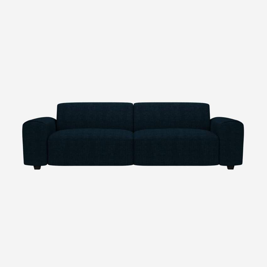4-Sitzer-Sofa aus Melina-Stoff - Tintenblau