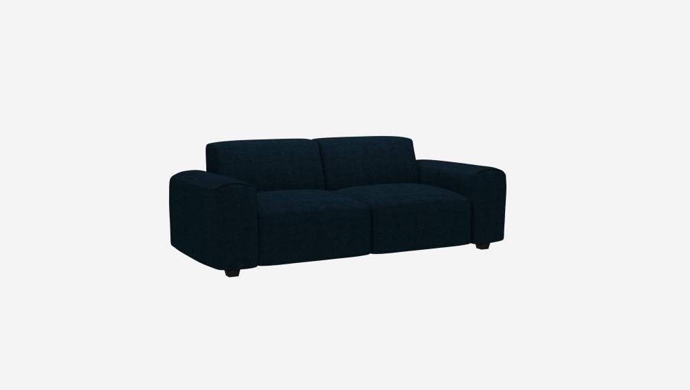 3-Sitzer-Sofa aus Melina-Stoff - Tintenblau