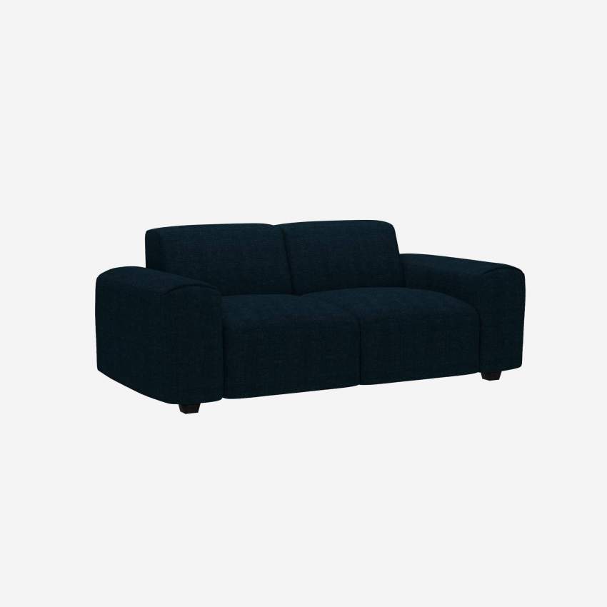 2-Sitzer-Sofa aus Melina-Stoff - Tintenblau