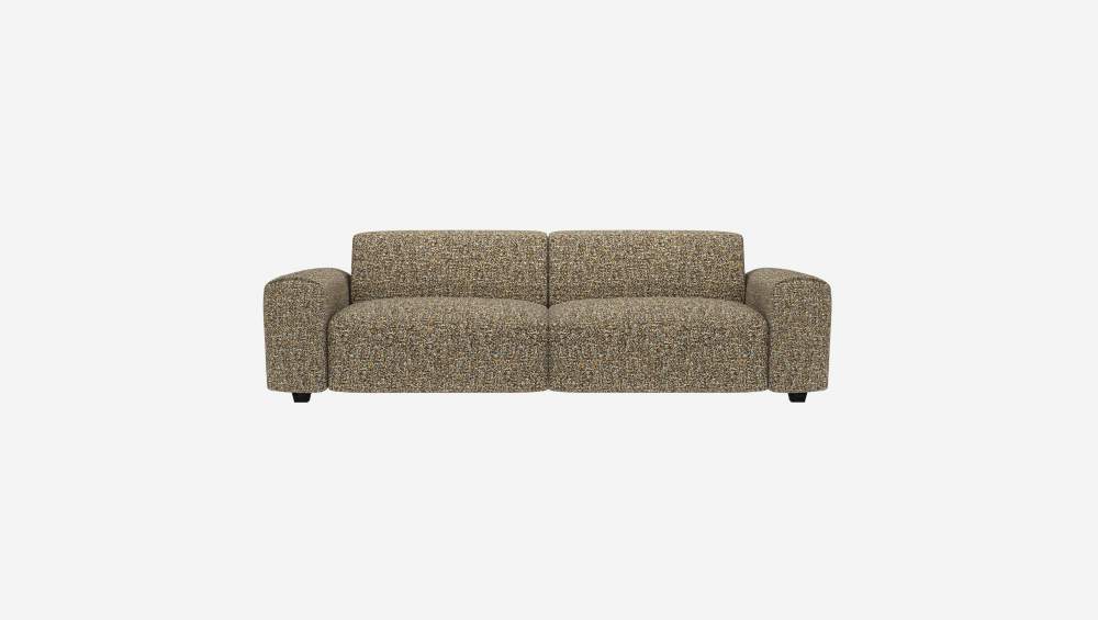 4-Sitzer-Sofa aus Venezia-Stoff - Salbeigrün