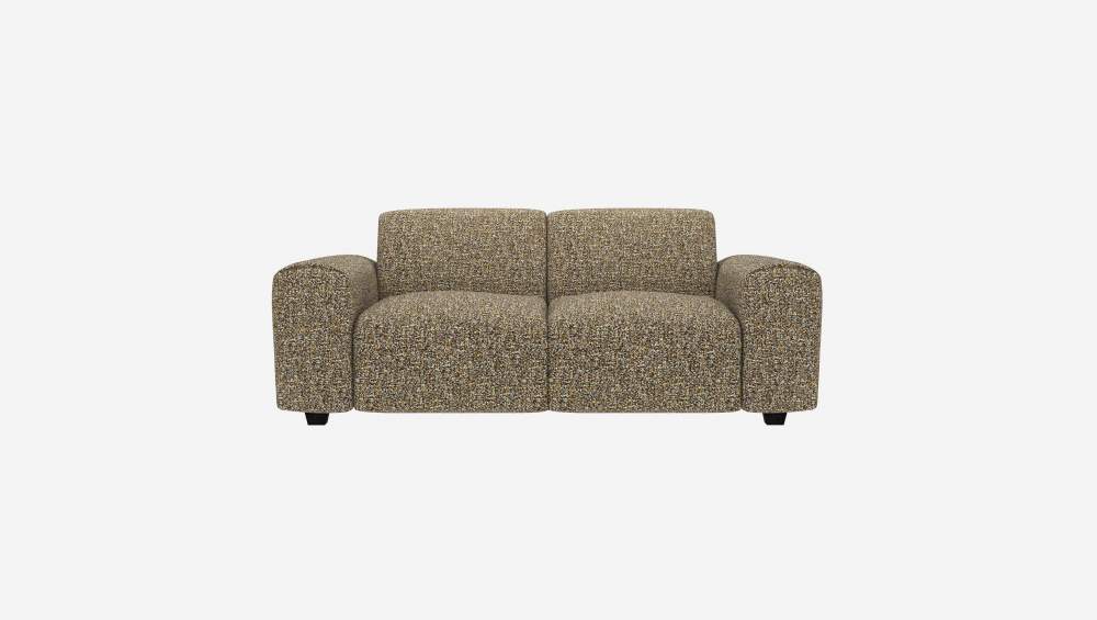 2-Sitzer-Sofa aus Venezia-Stoff - Salbeigrün