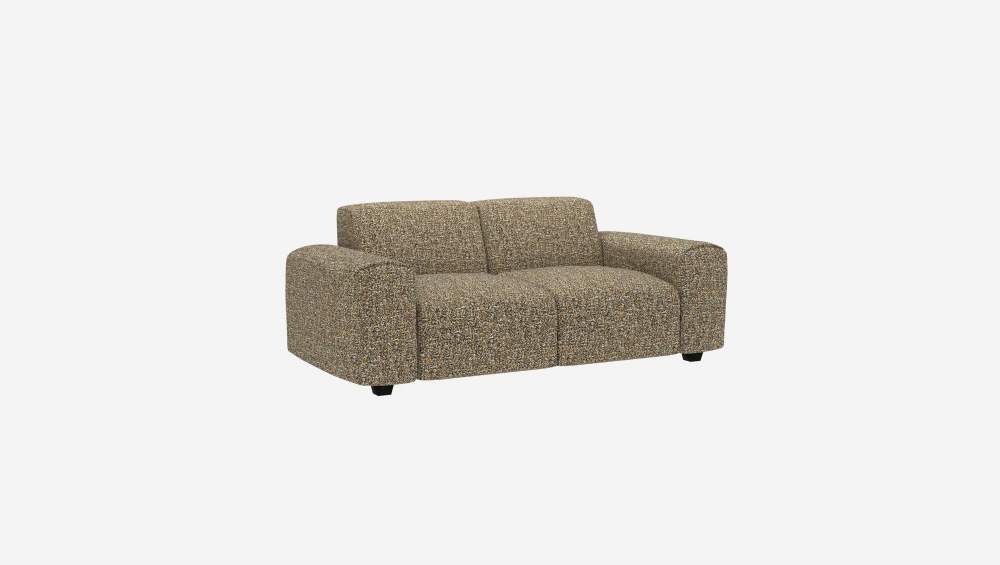 2-Sitzer-Sofa aus Venezia-Stoff - Salbeigrün