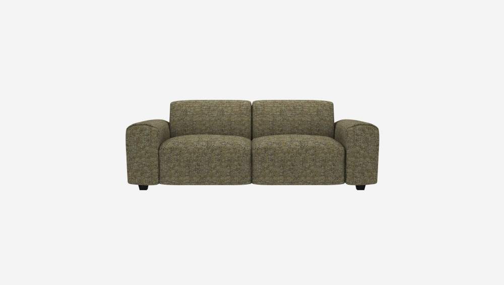 3-Sitzer-Sofa aus Alba-Stoff - Gewittergrün