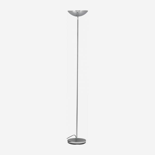 Lámpara de pie LED acero - Altura 180 cm - Cromo