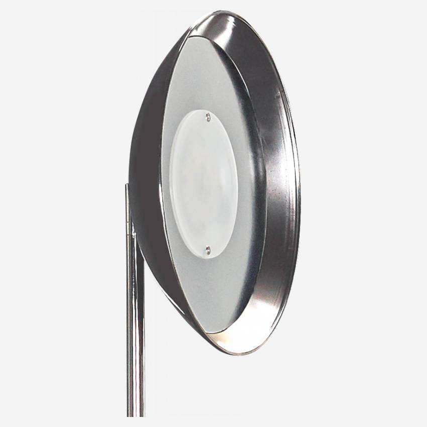LED-Stehleuchte aus Stahl - Höhe 180 cm - verchromt