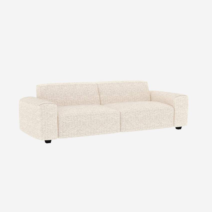4-Sitzer-Sofa aus Bormio-Stoff - Alabasterweiß