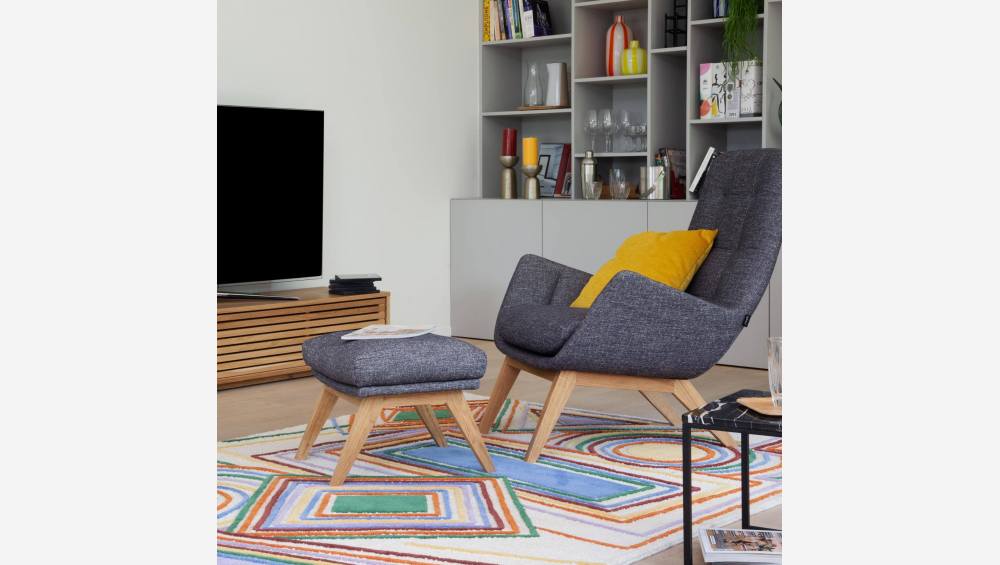 Met de hand getuft tapijt - 170 x 240 cm - Design by Floriane Jacques