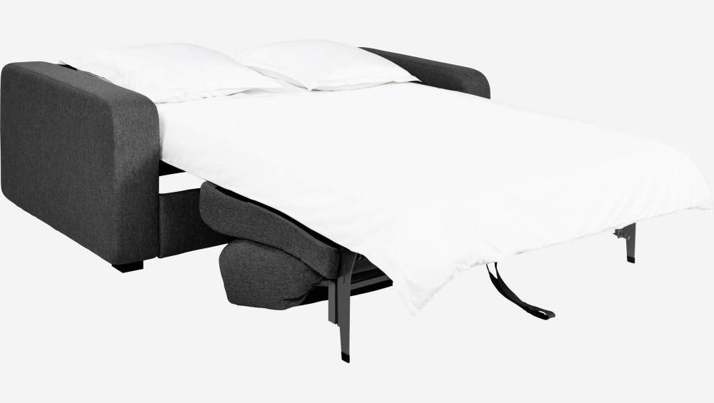 Sofá cama 3 plazas de tela - Gris