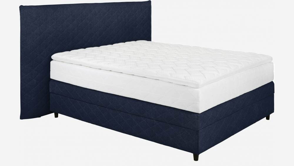 Bett, blau, 160cm