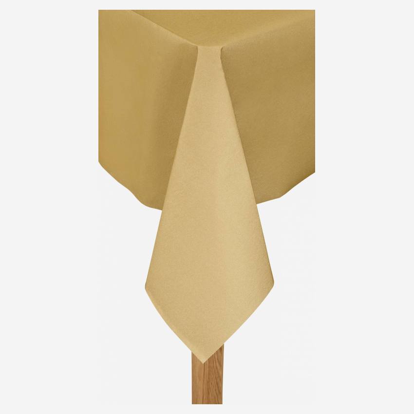 Nappe papier dorée - 160 x 240 cm