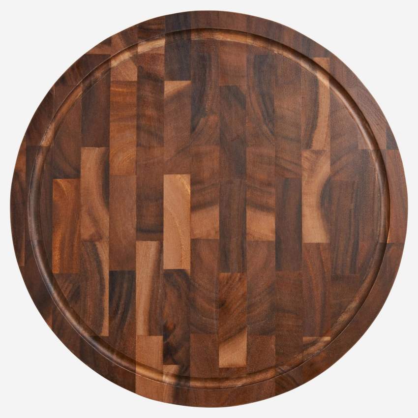 Platte, 40 cm, aus Akazienholz