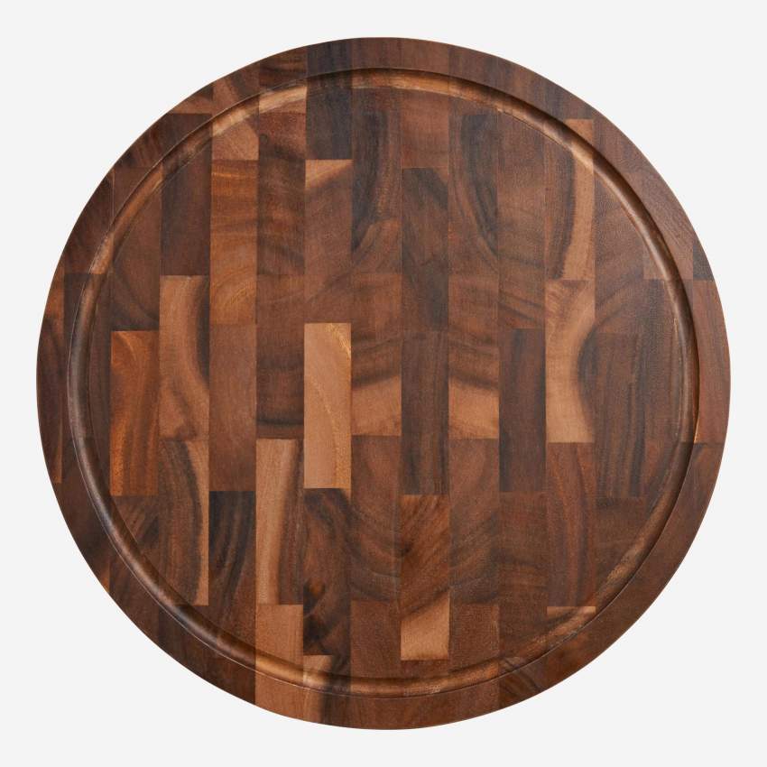 Platte, 40 cm, aus Akazienholz