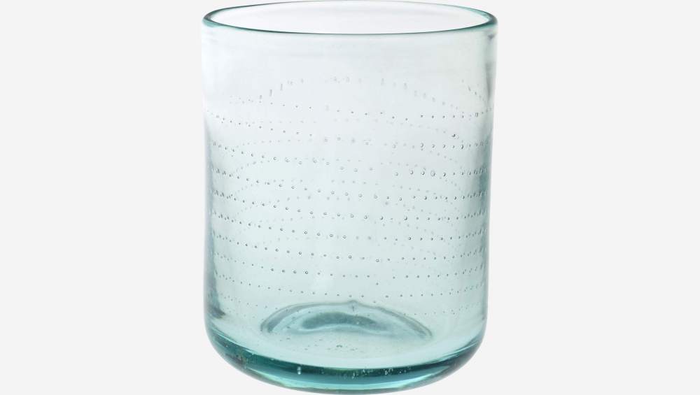 Gobelet en verre soufflé bouche - 9 x 12 cm