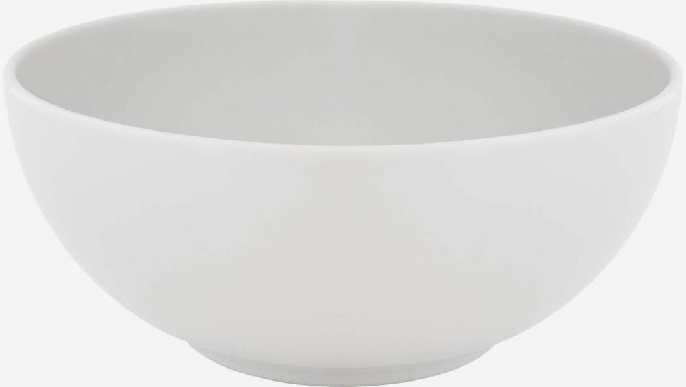 Saladier en porcelaine - 20 cm - Blanc - Design by Queensberry & Hunt