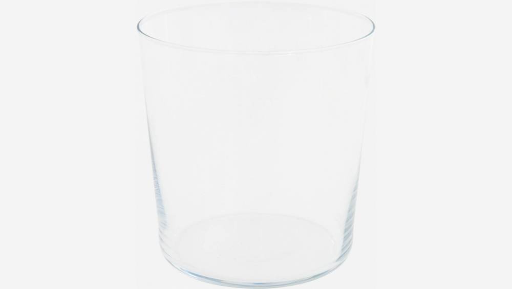 Set de 6 vasos de agua de vidrio