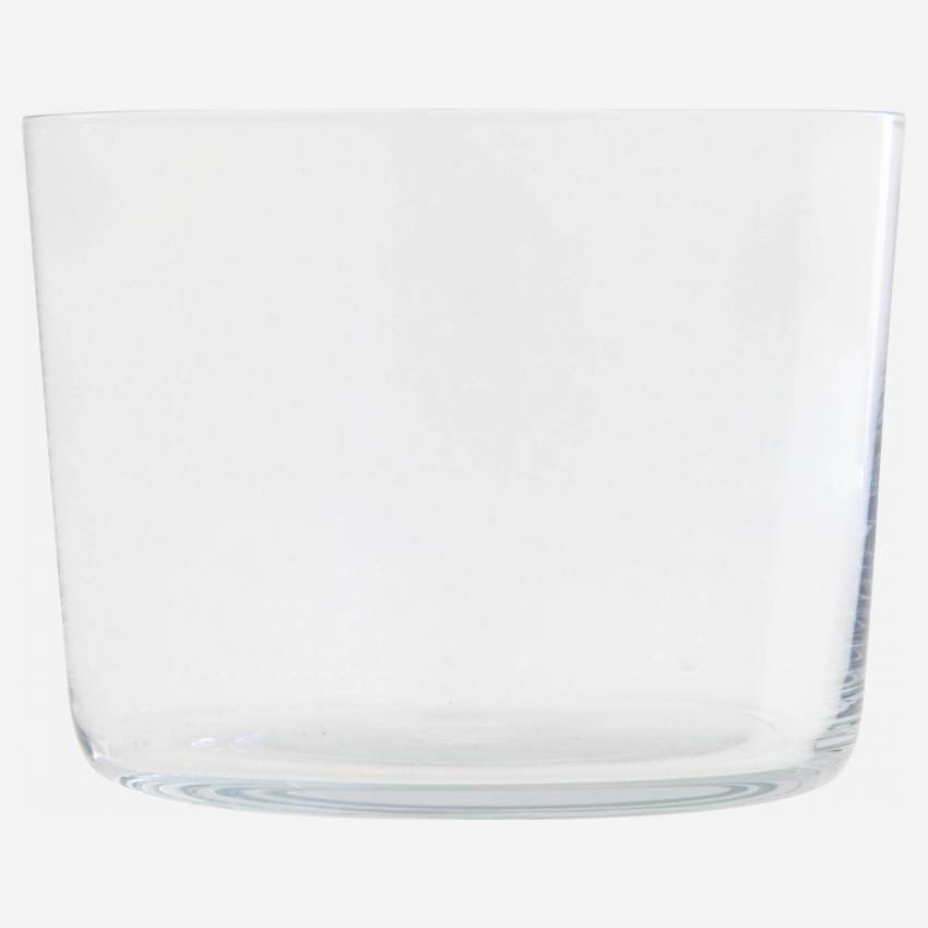 Set de 6 vasos de agua de vidrio