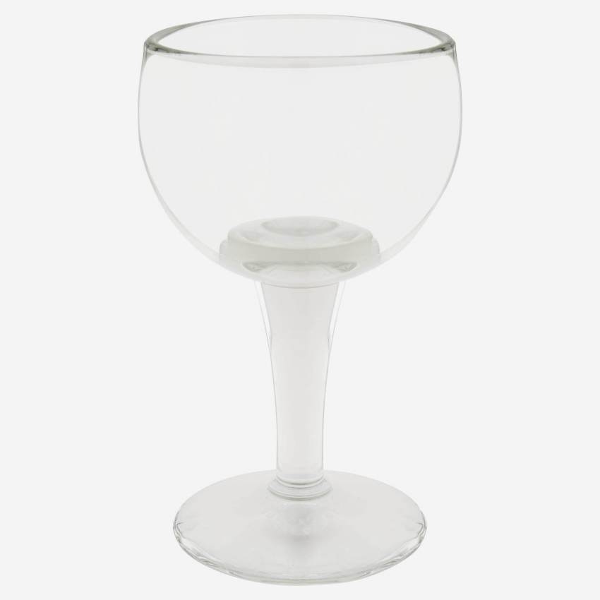 Bicchiere di vetro per acqua