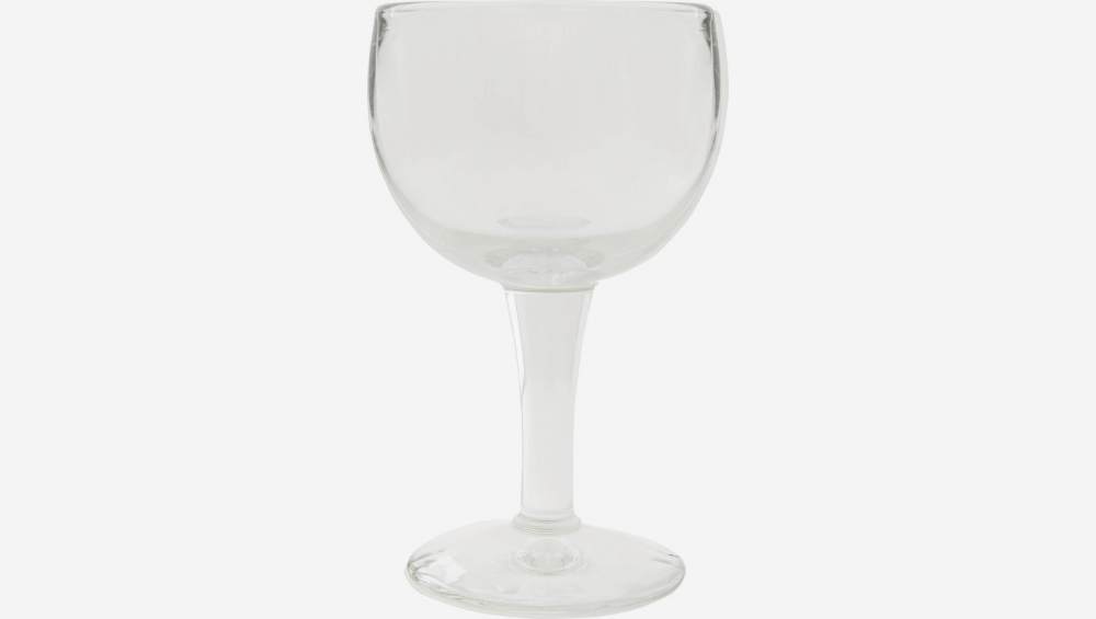 Bicchiere di vetro per acqua