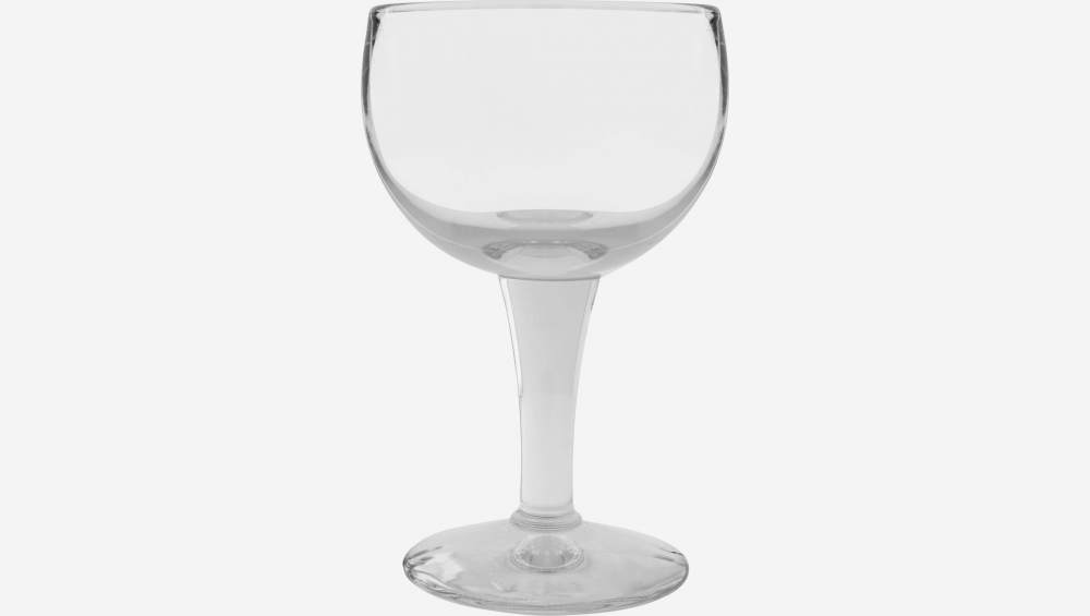 Copo de vinho de vidro