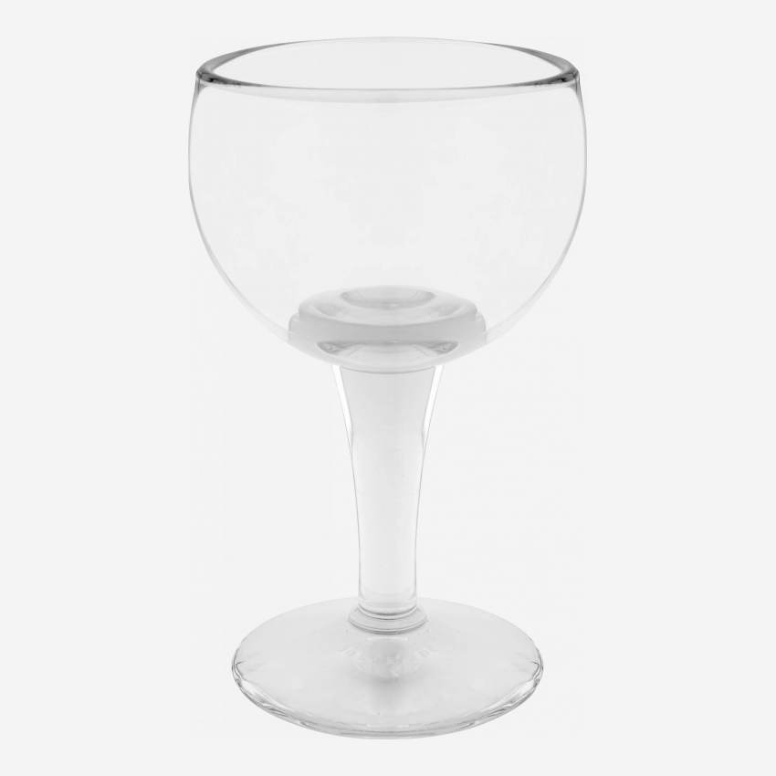 Weinglas aus Glas