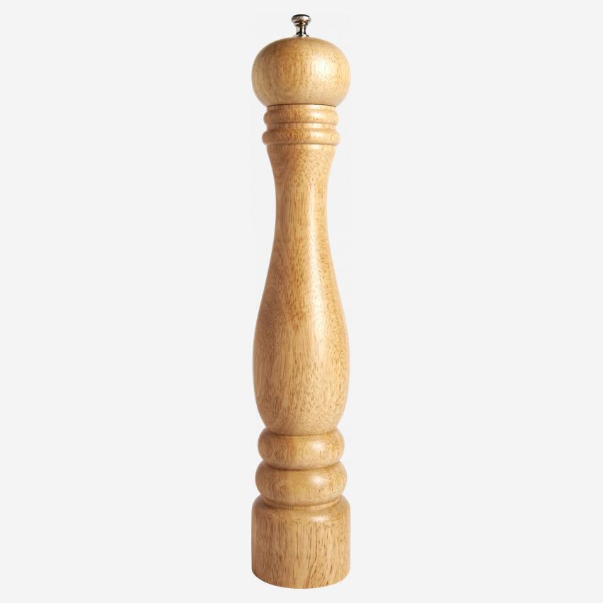Moinho de pimenta de madeira - 42 cm
