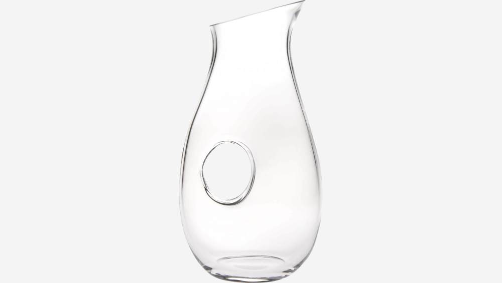 Carafe en verre avec anse