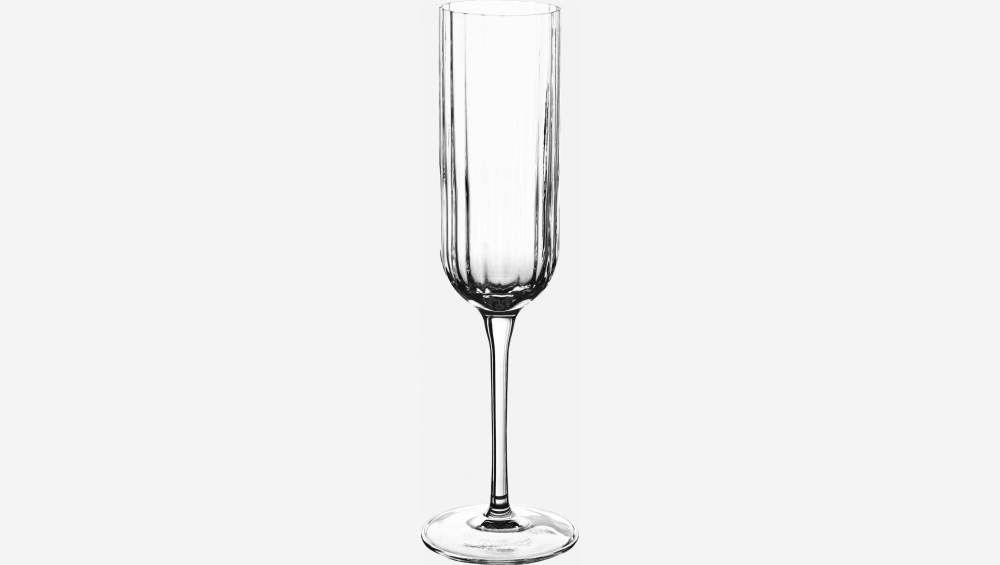 Flûte à champagne - 23,5 cm - Transparent