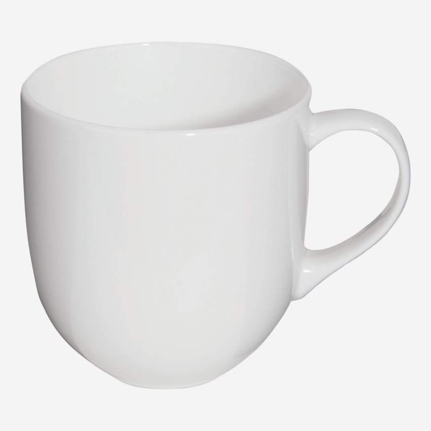 Tasse aus Porzellan – Weiß