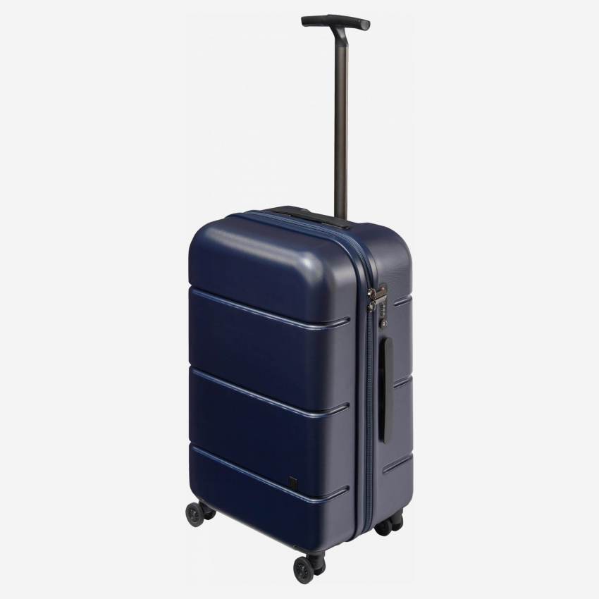 Koffer, 55 L, aus Polycarbonat - Blau