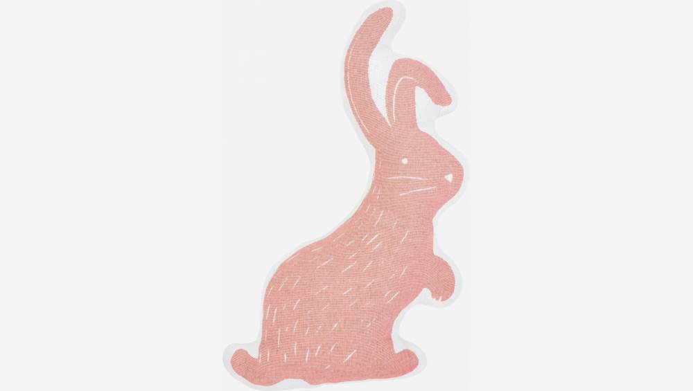 Knuffel konijn roze