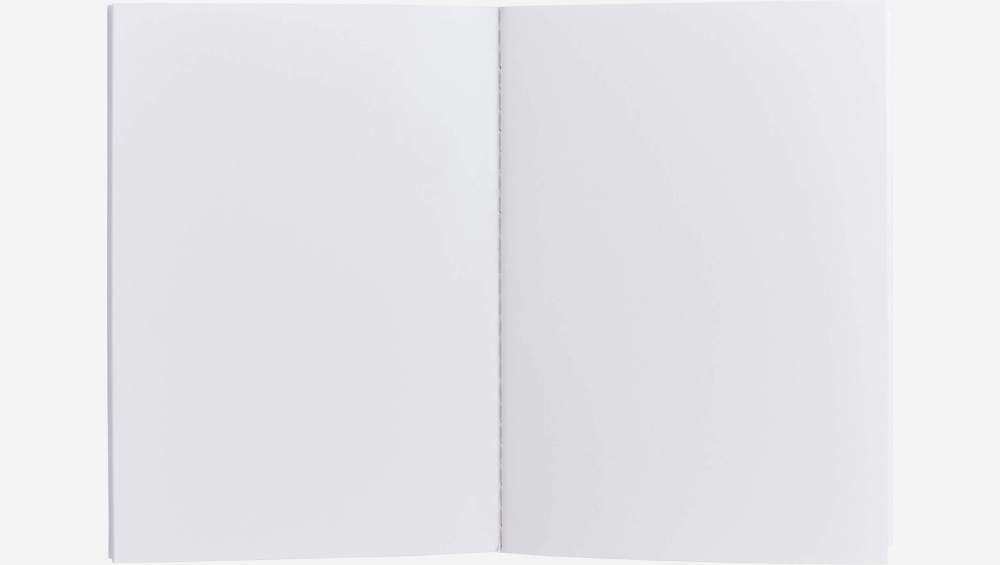 Cuaderno A6 con patrón conejo