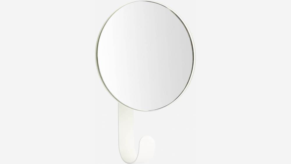 Bengaleiro - Espelho - Metal - Branco