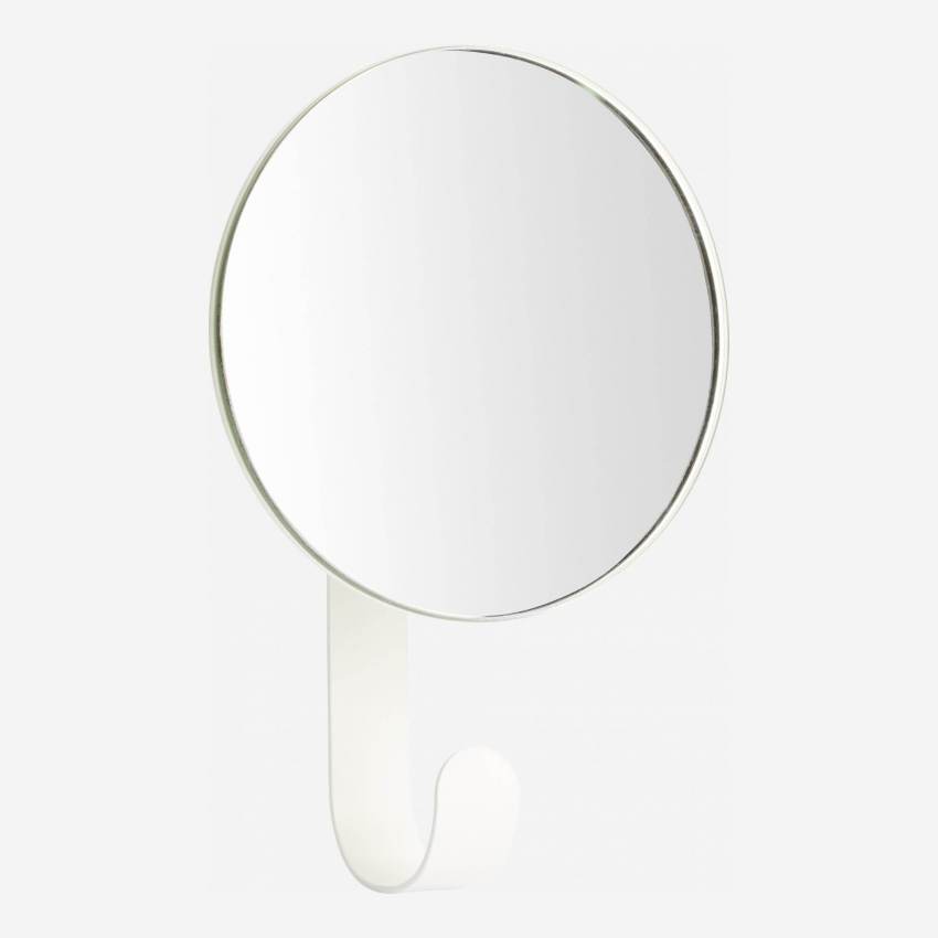Bengaleiro - Espelho - Metal - Branco